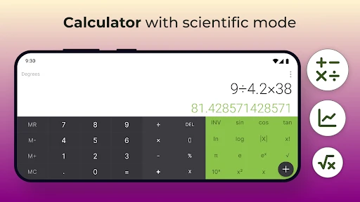 Calculatrice screenshot