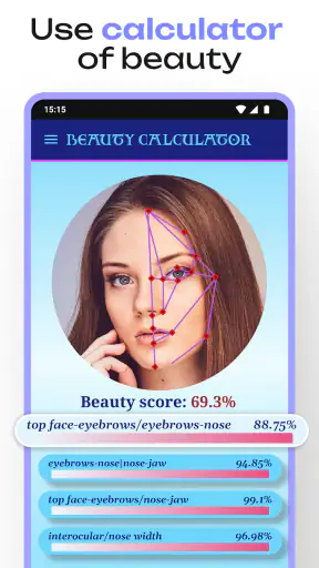 Calculatrice de Beauté screenshot