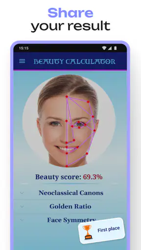 Calculatrice de Beauté screenshot