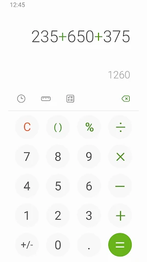 Calculatrice de Samsung screenshot