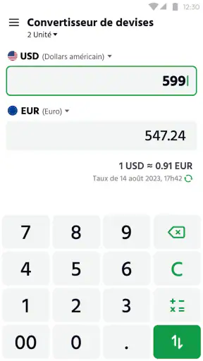 Calculatrice Simple screenshot