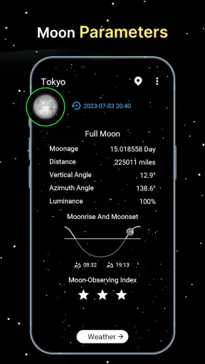 Calendrier des phases de lune screenshot