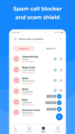 Caller ID & True spam blocker screenshot