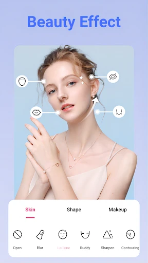Caméra beauté - Caméra selfie screenshot