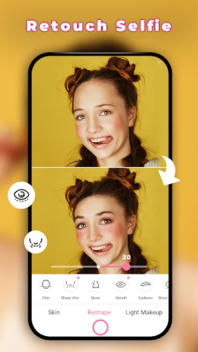 Caméra Beauté - Selfie,Éditeur screenshot