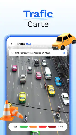 Caméra de carte GPS screenshot