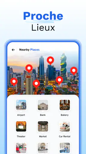 Caméra de carte GPS screenshot