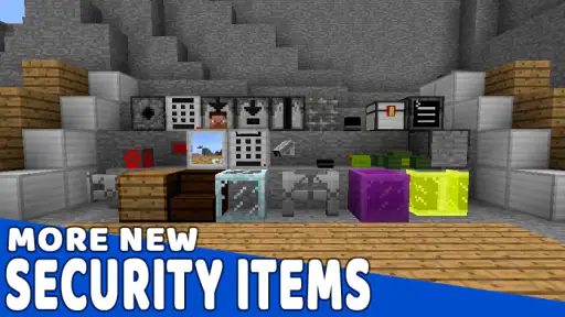 Caméra sécurité Mod Minecraft screenshot