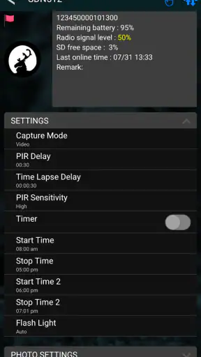 Camera Trap Wireless screenshot