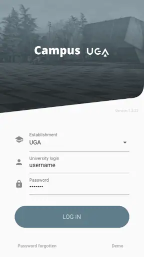 Campus UGA screenshot