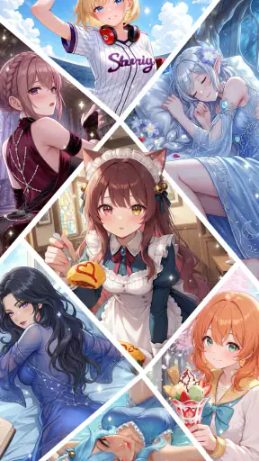 Cards of Waifu: Collect & Duel screenshot