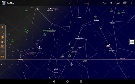 Carte du ciel screenshot