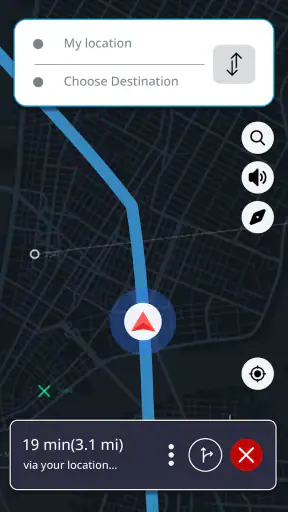 Carte Street View screenshot