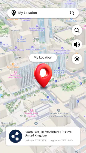 Carte Street View screenshot