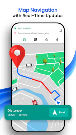 Cartes Live Earth Navigation screenshot