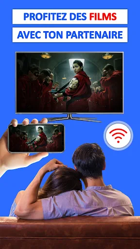 Caster le téléphone sur la tv screenshot