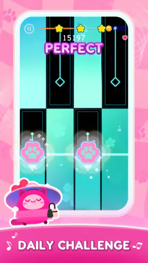 Cat Piano Tiles: Jeux de piano screenshot
