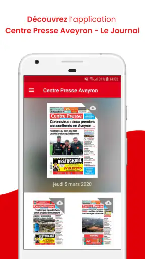 Centre Presse Aveyron, Le Jour screenshot