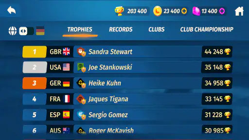 Championnat d'athlétisme screenshot