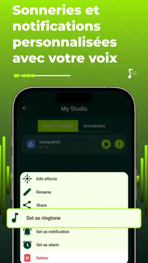 Changeur de voix screenshot