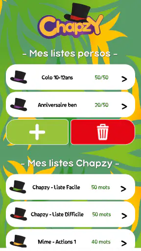 Chapzy : Mimer, Deviner ! screenshot