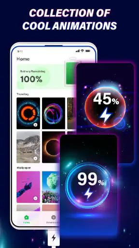 Charge batterie animation 4D screenshot