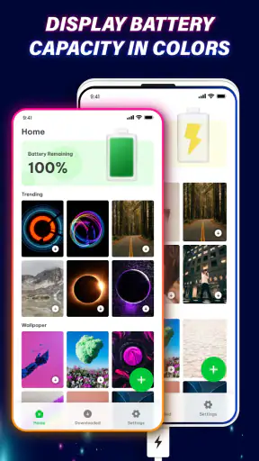 Charge batterie animation 4D screenshot