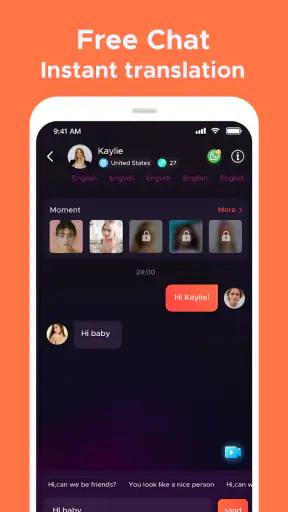 Chat en temps réel - Whatslive screenshot
