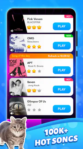 Chat Piano 2: jeux de piano screenshot
