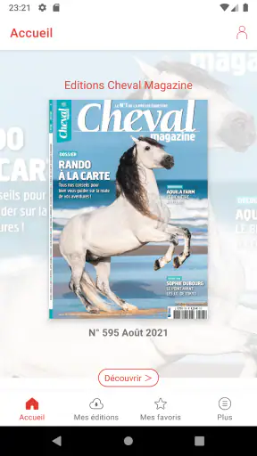 Cheval Magazine screenshot