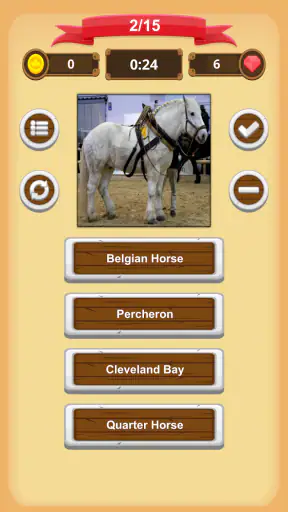 Chevaux - Quiz screenshot