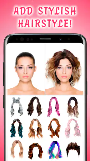 Cheveux féminins - Hairstyles screenshot