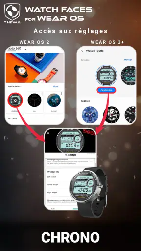 Chrono Watch Face screenshot