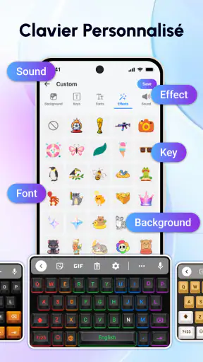 Mechanical Keyboard: RGB Theme screenshot