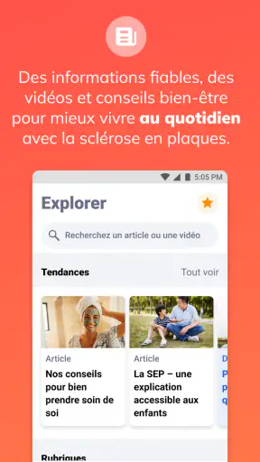 Cleo : mieux vivre avec la SEP screenshot