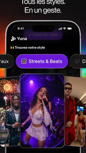 Clips musicaux par IA : Yuna screenshot