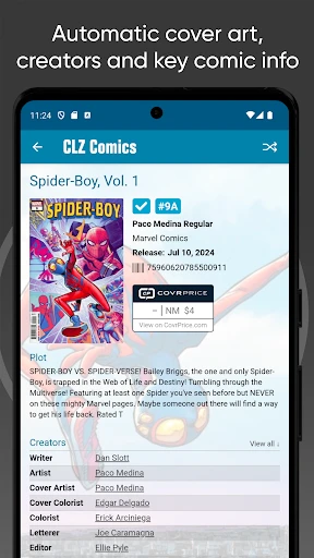 CLZ Comics - base de données screenshot