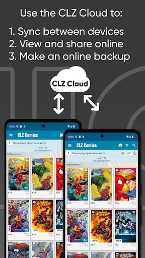 CLZ Comics - base de données screenshot