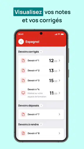 Cned screenshot