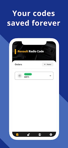Code Autoradio Renault screenshot