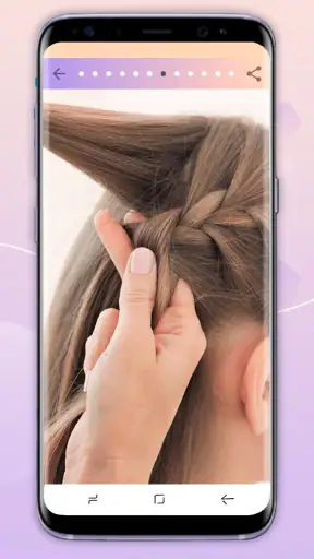 Coiffures etape par etape screenshot