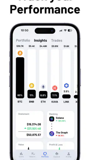 Coin Portfolio: Crypto Tracker screenshot