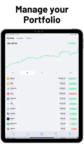 Coin Portfolio: Crypto Tracker screenshot