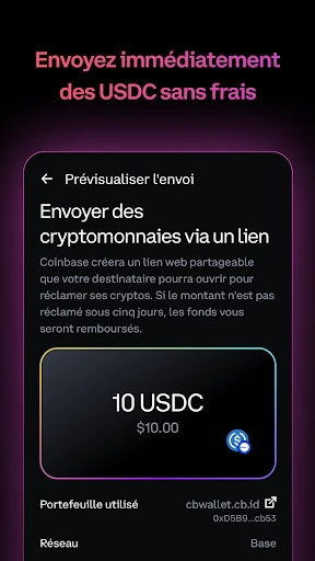 Coinbase Wallet: NFT et crypto screenshot
