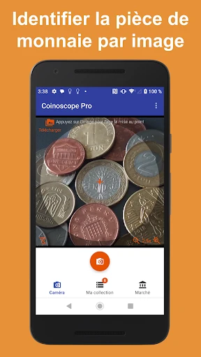 Coinoscope Identifier la pièce screenshot