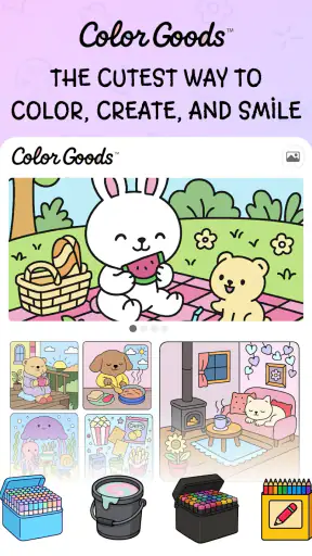 Color Goods™ - Coloring Games screenshot