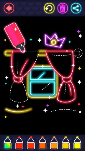 Coloriage de Chambre à Coucher screenshot