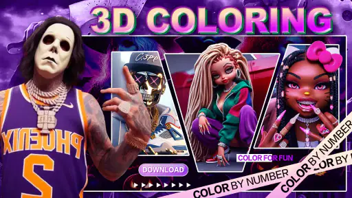 Coloriage de Noël par numéro screenshot