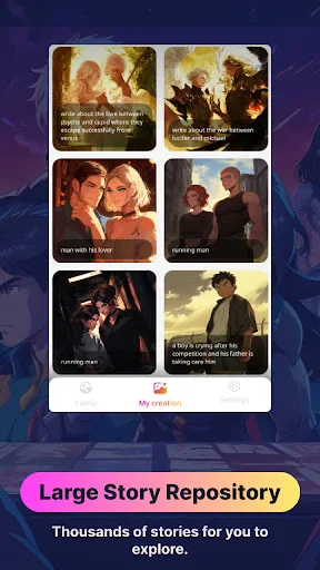 Comickey - AI Comic Maker screenshot