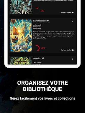 ComiQuest - Lecteur de BD screenshot